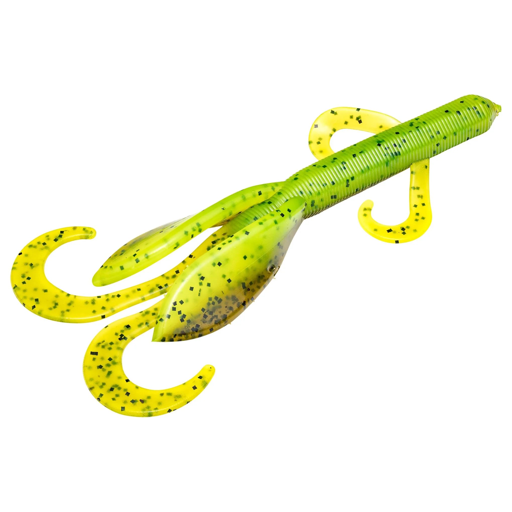 Strike King Magnum Game Hawg Soft Plastic Bait - 5.25", Green Pumpkin