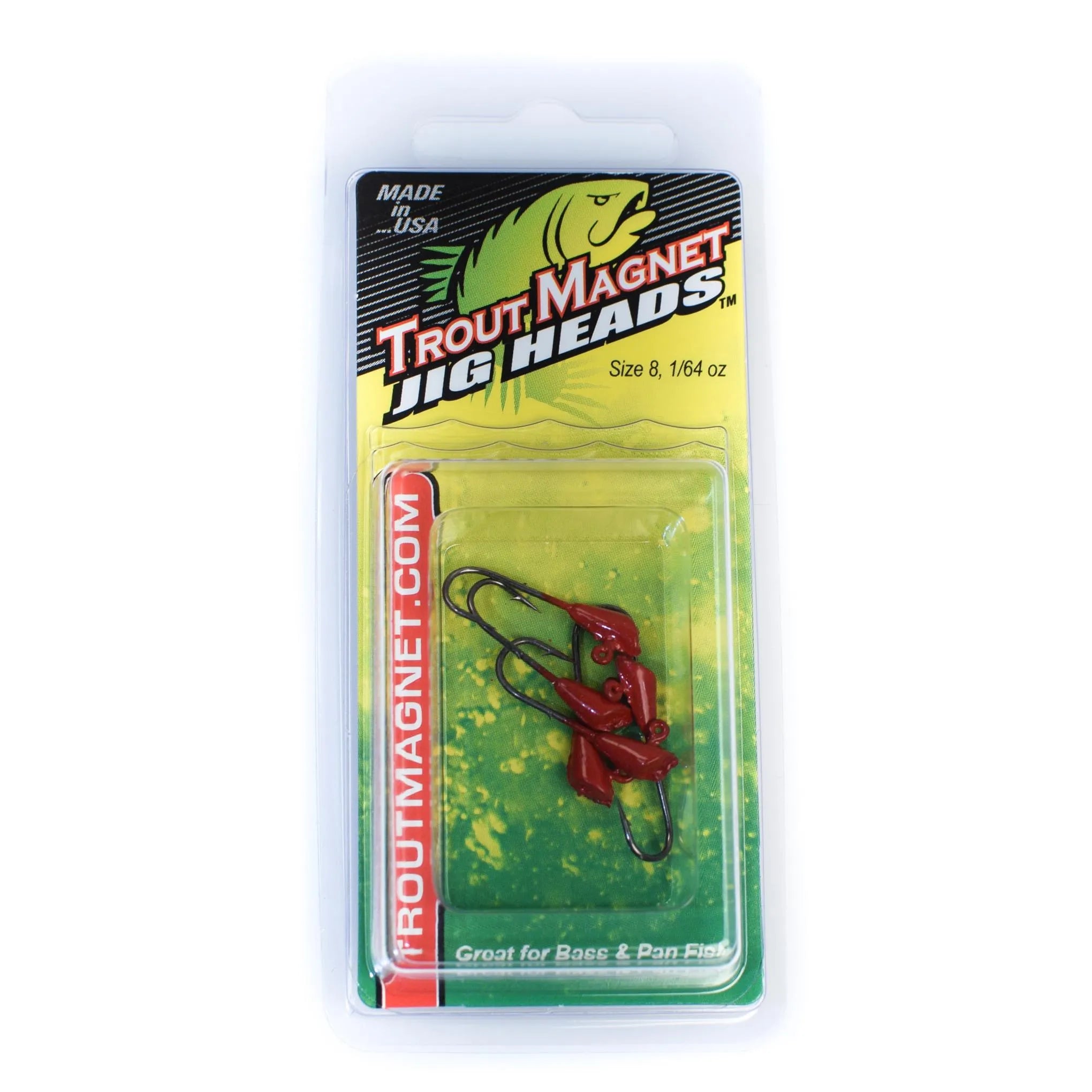 Trout Magnet Leland's Lures Jig Heads, 1/4 oz, with Extra Long