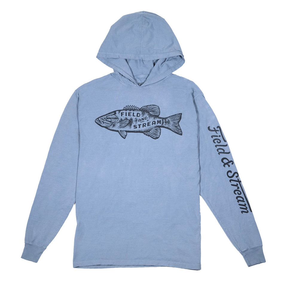 Bass Stamp Long Sleeve Saltwater Tee