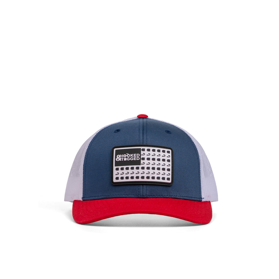 American Flag Patch Hat