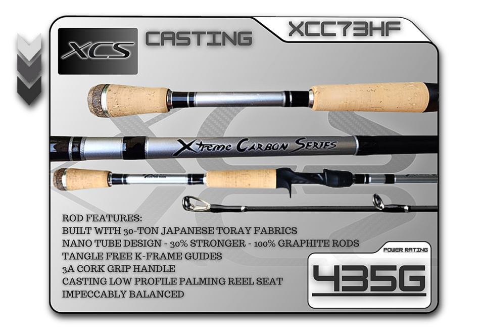 XCC73HF (435G) 7'3" Heavy Fast