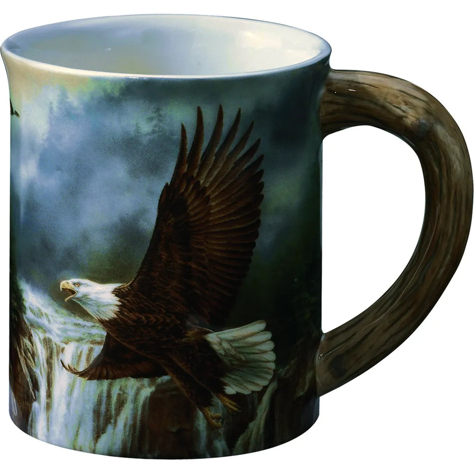 Wild Wings Sculpted Mug - Majestic Bald Eagle