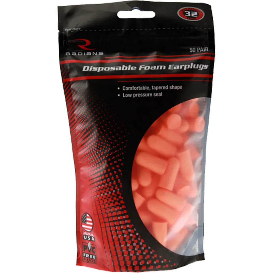 Radians Resistor 32 Foam Ear Plugs