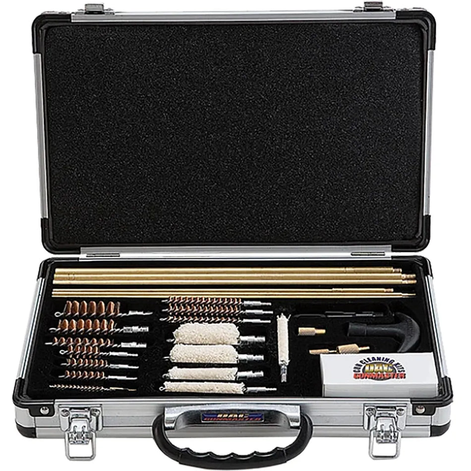 Gunmaster Deluxe Universal Gun Cleaning Kit (Aluminum Case 35 pc.)