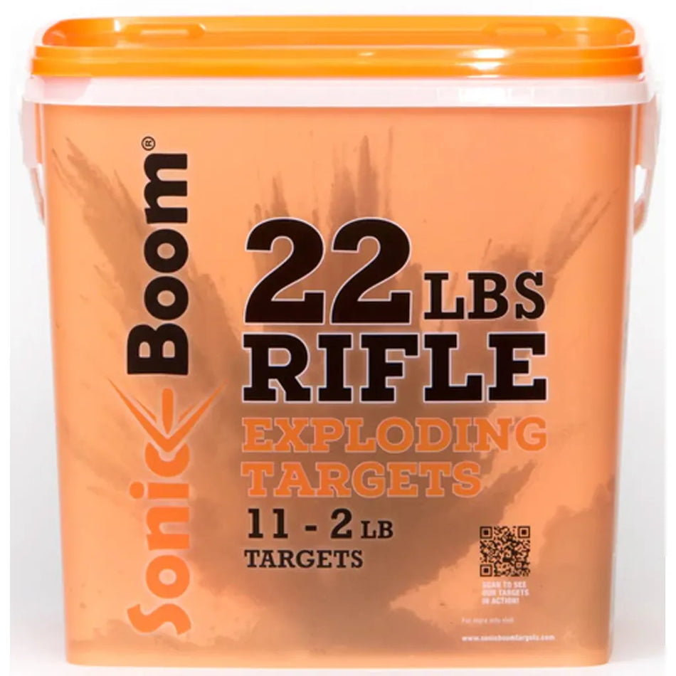 Sonic Boom Exploding Rifle Targets (Bucket 2 lb. 11 pk.)
