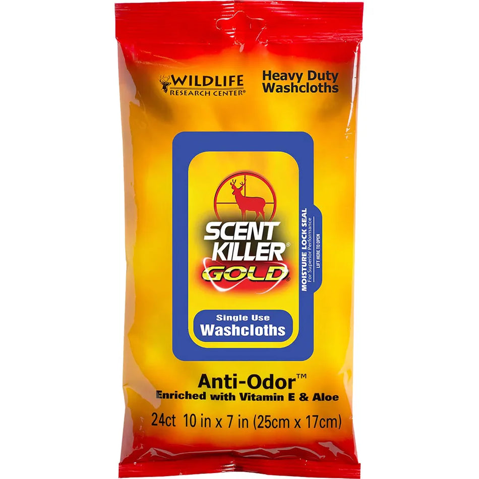 Wildlife Research Scent Killer Gold HD Washcloths