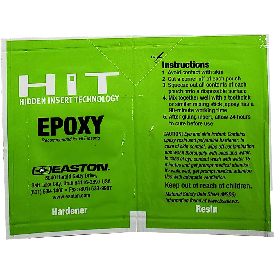 Easton HIT Epoxy Adhesive Pouch