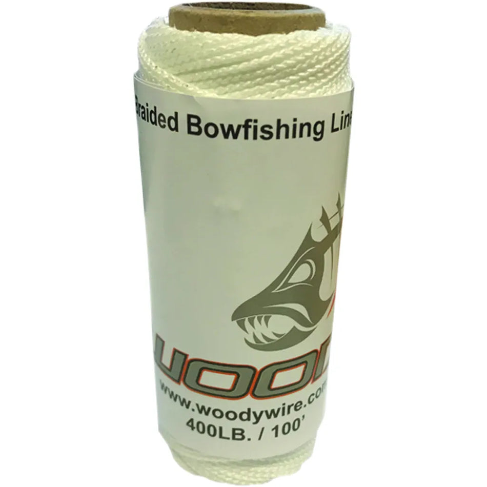 Woody Wire Bowfishing Braided Line (400 lb 100 ft.)