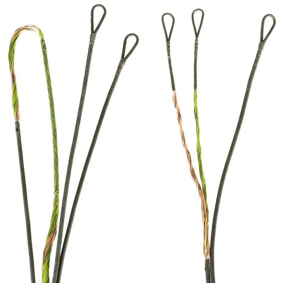 FirstString Premium String Kit (Green/ Brown Bowtech Carbon Knight)