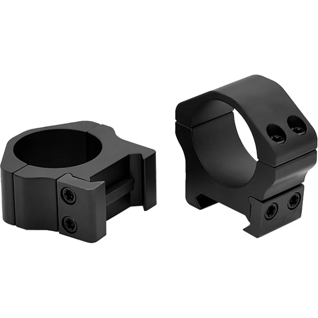 Warne Maxima High 30mm Scope Rings - Steel, Black, For Weaver/Picatinny Rails