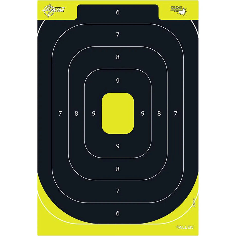 EzAim Splash IPSC Silhouette Targets