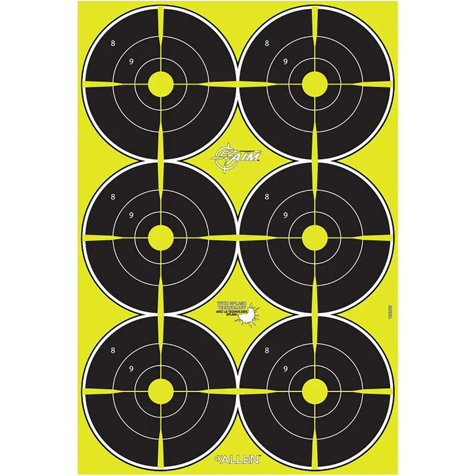 EzAim Splash Bullseye Targets