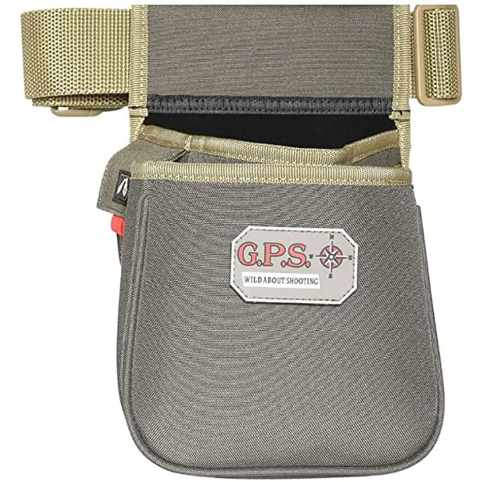 GPS Sporting Clay Contoured Double Shotshell Pouch