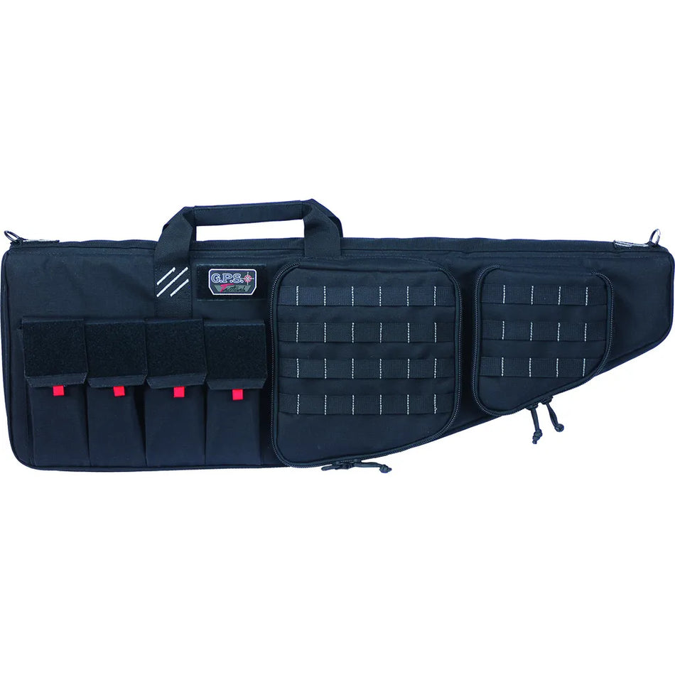 GPS Tactical AR Case with External Handgun Case