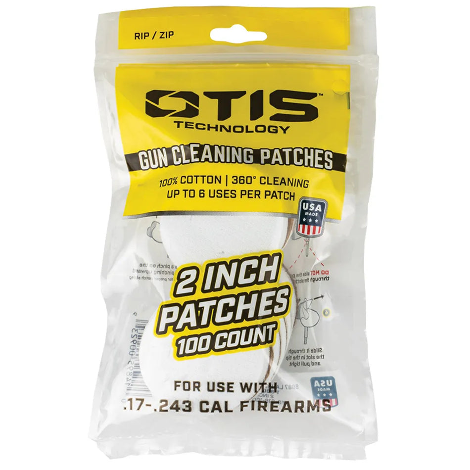 Otis Small Caliber Cleaning Patches