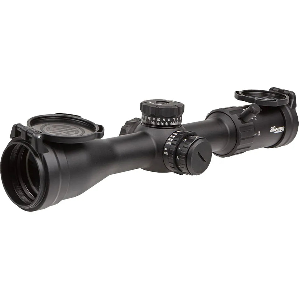 Sig Sauer Whiskey 4 Rifle Scope (3-12x44mm BCD Side Focus)