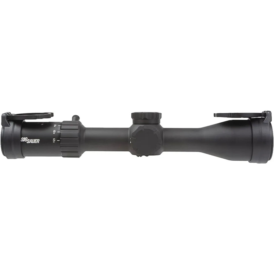 Sig Sauer Whiskey 4 Rifle Scope (3-12x44mm Quadplex Capped Turret)