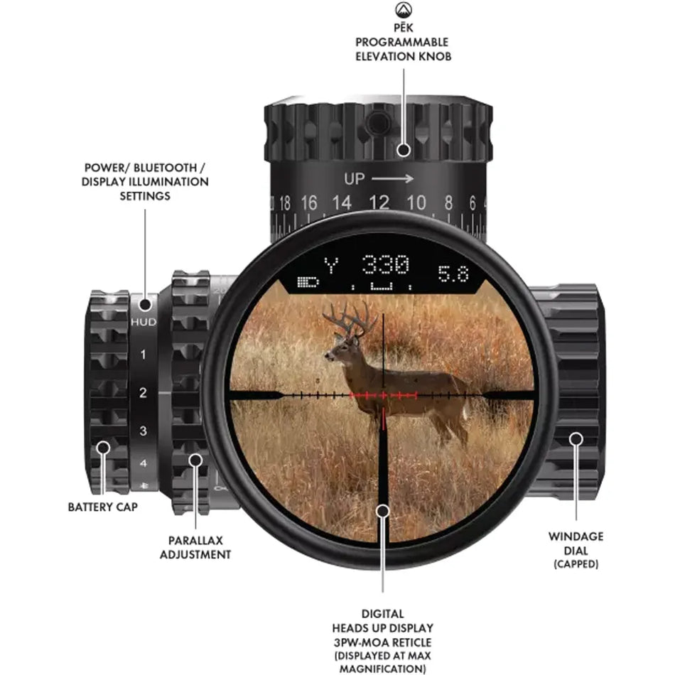 Burris Veracity PH Scope (2.5-12x42mm FFP Illum. 3PW-MOA)