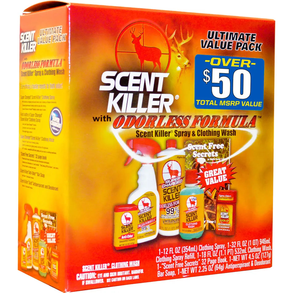 Wildlife Research Super Charged Scent Killer Kit