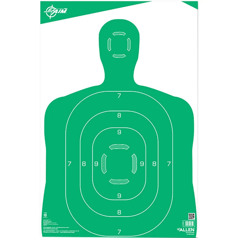 EzAim Silhouette Paper Target