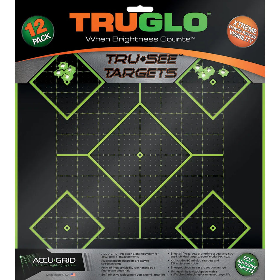 TruGlo TruSee Splatter 5-Diamond Target