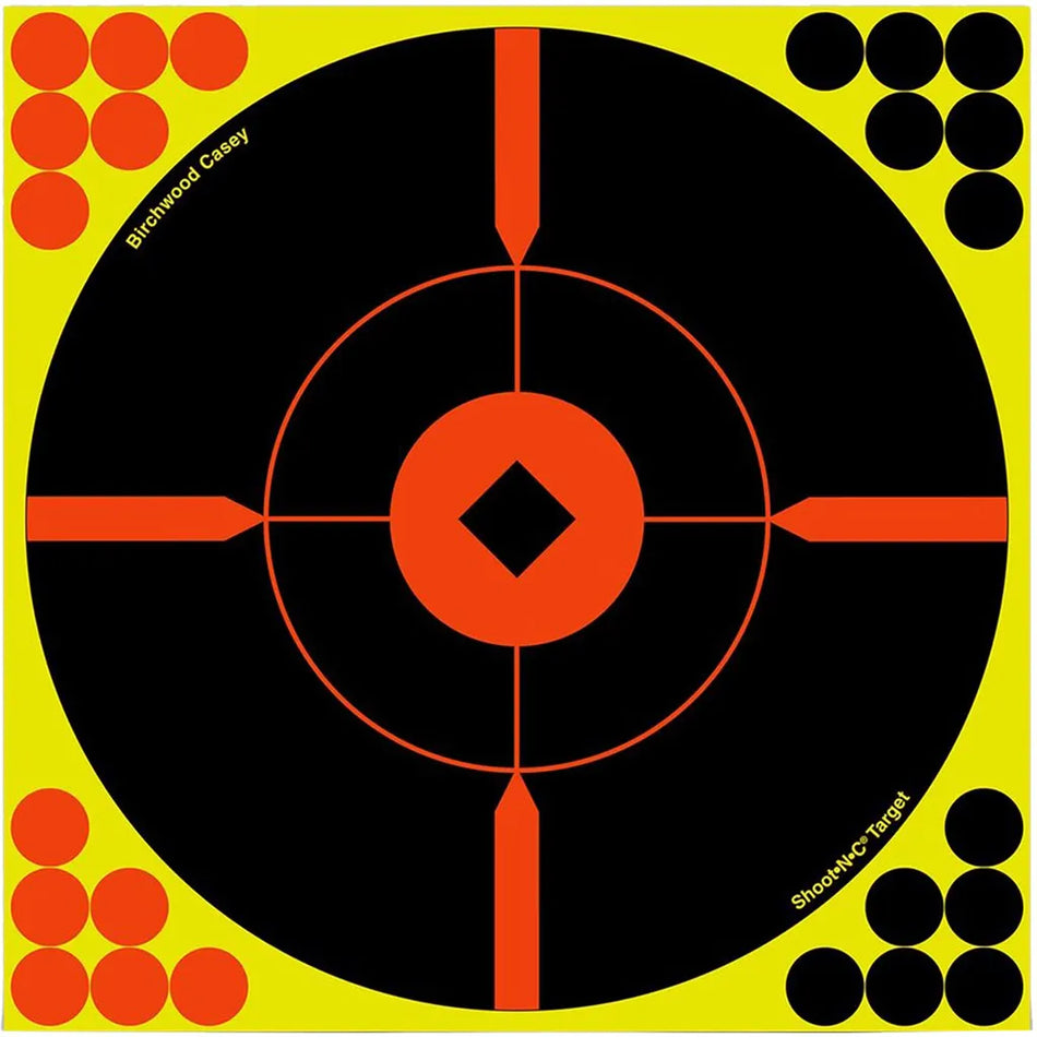 Birchwood Casey Shoot-N-C Target (Crosshair Bullseye 12 in. 5 pk.)