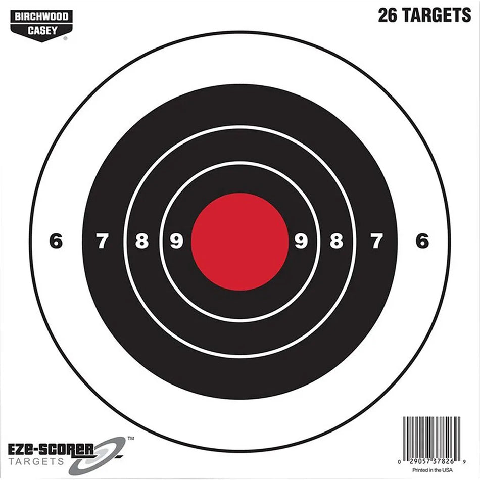 Birchwood Casey EZE-Scorer Target (Bullseye 8 in. 26 pk.)