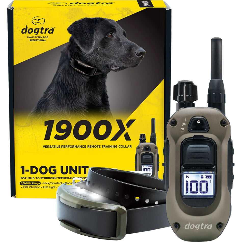 Dogtra 1900X Remote Collar 1-Dog Unit