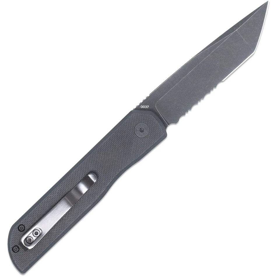 CobraTec Prowler G-10 BLock Tanto Bld Serr Knife