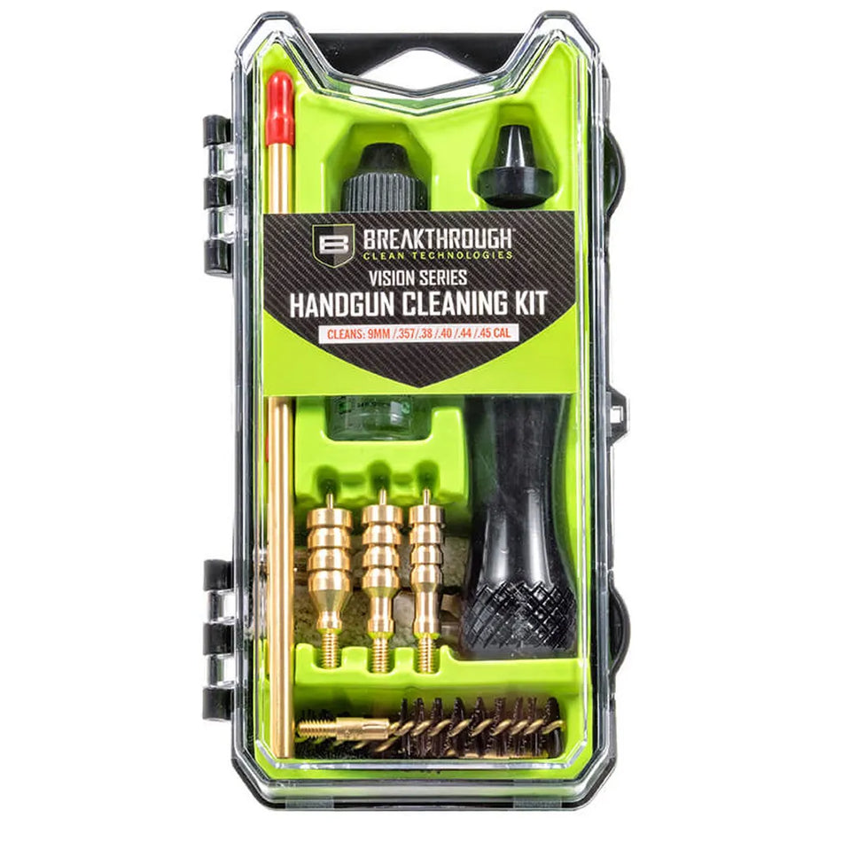 Breakthrough Vision Series Hard Case Cleaning Kit (Pistol 38 cal. / 40 cal. / 45 cal.)