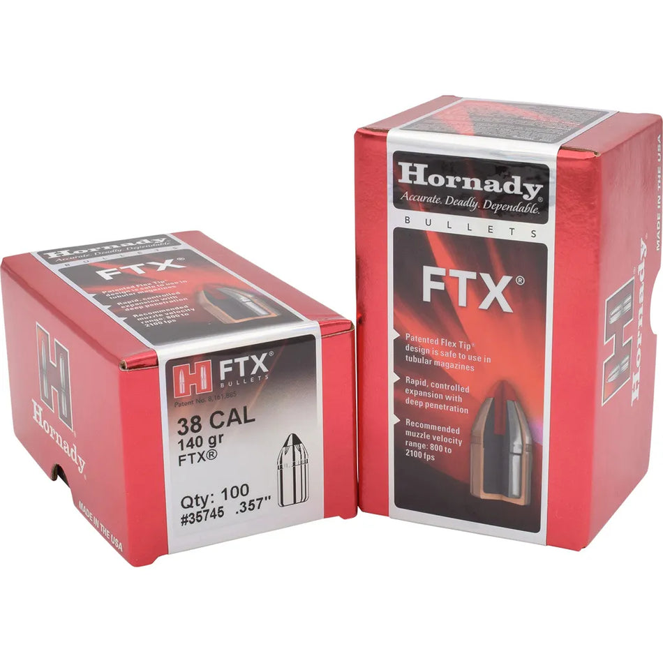 Hornady FTX Pistol Bullets