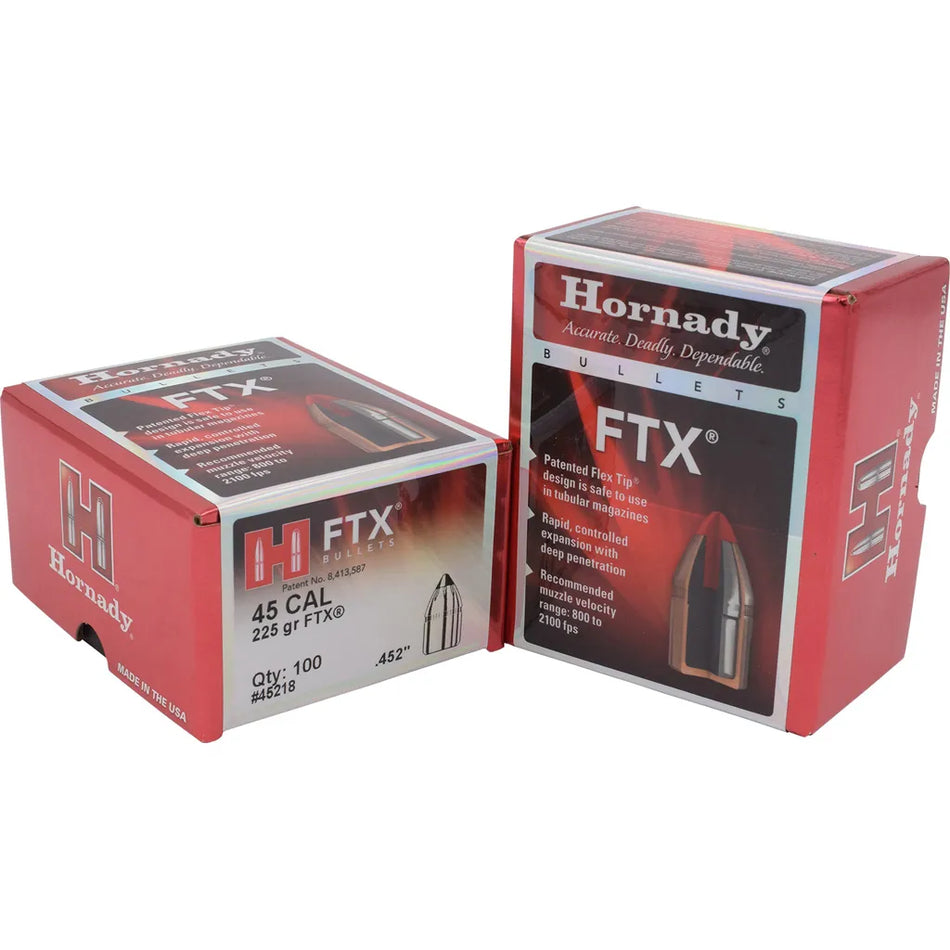 Hornady FTX Pistol Bullets