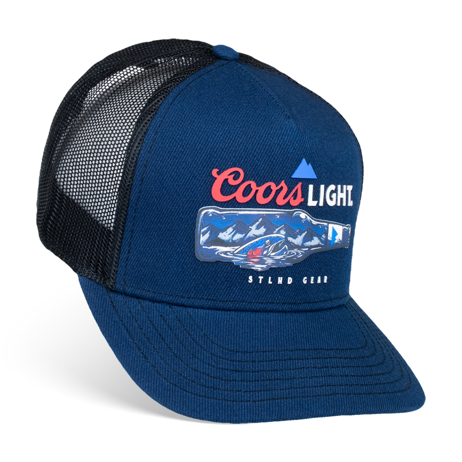 STLHD X Coors Light Bottlescape Trucker