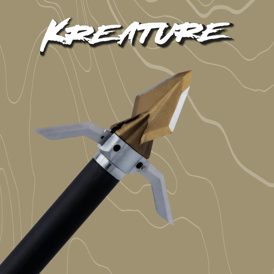 Ozcut Kreature Hybrid 4 Blade Broadhead