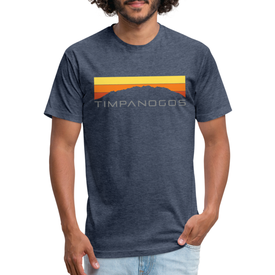 Retro Mountain Classic (warm) - Premium Graphic Tee