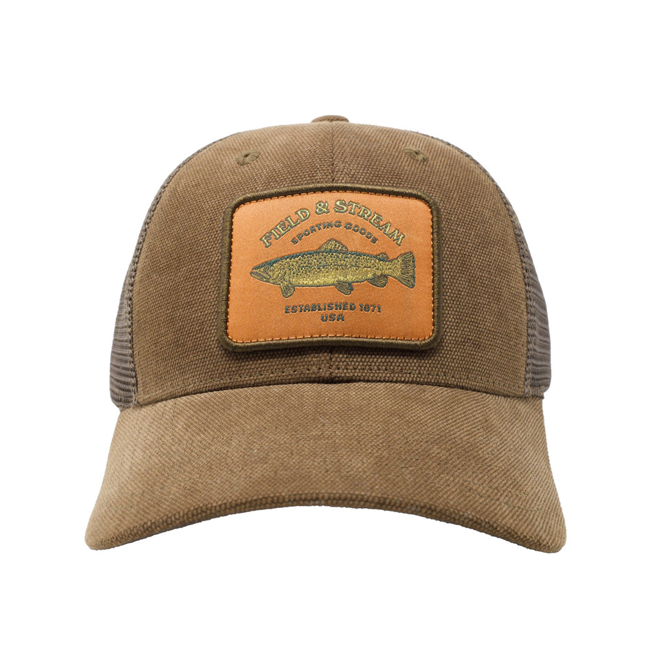 Brown Trout Patch Cap