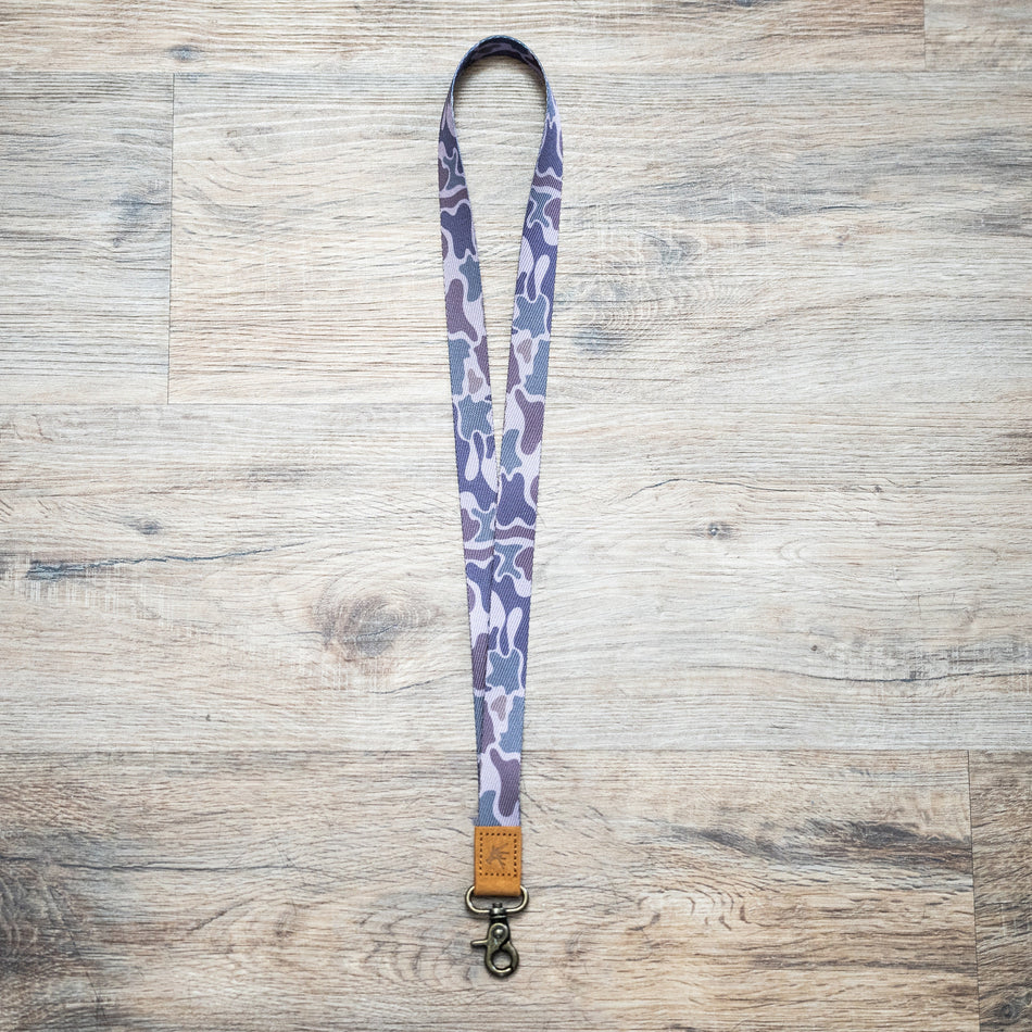 Duck camo lanyard