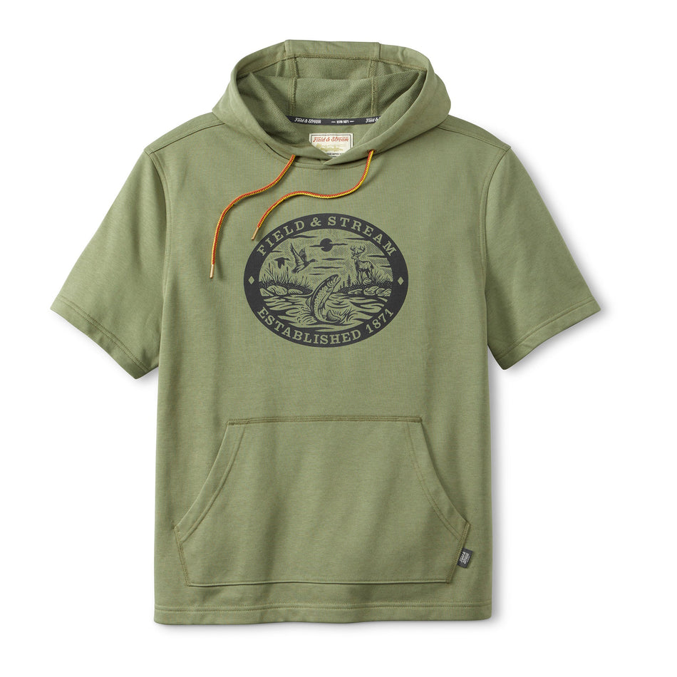 Short Sleeve Graphic Hoodie