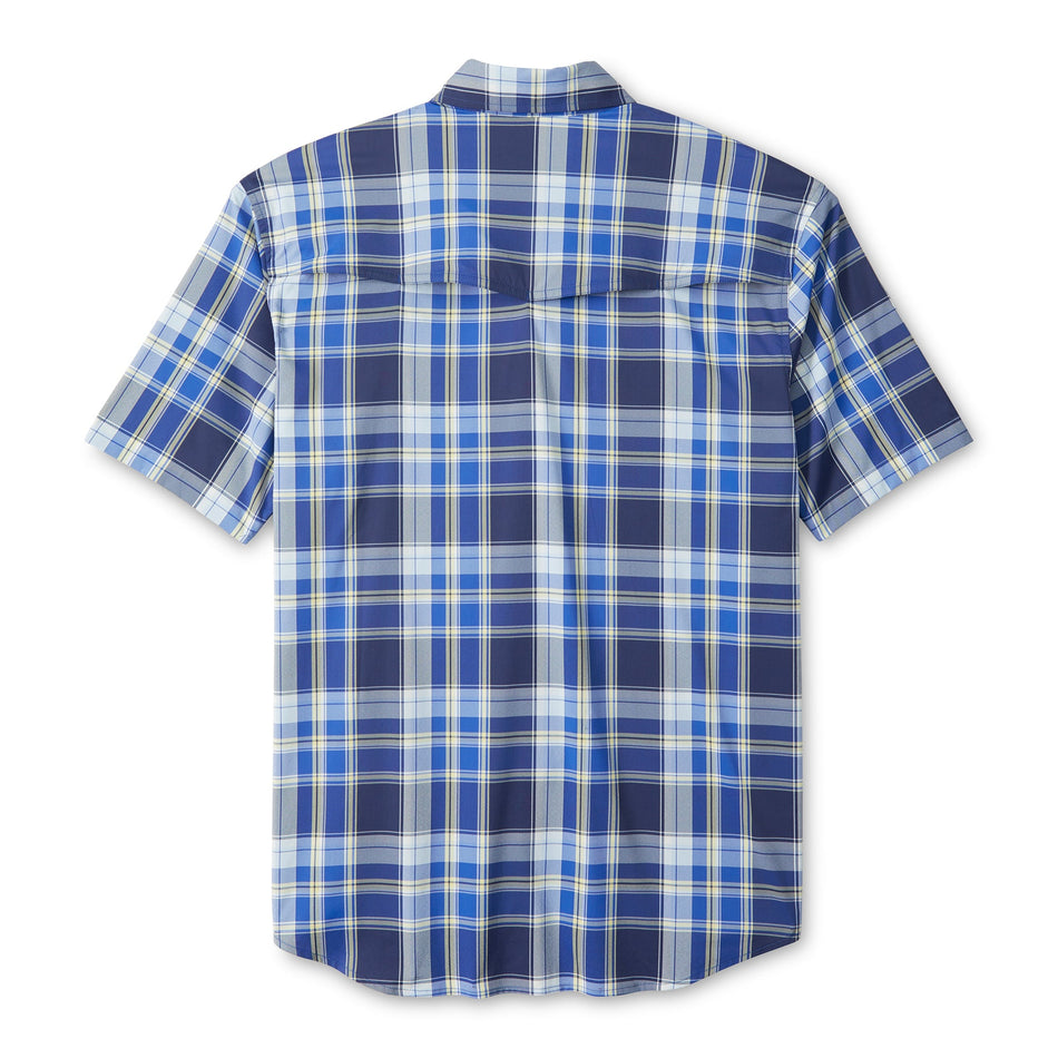 Performance Fishing Shirt - Ultramarine Plaid