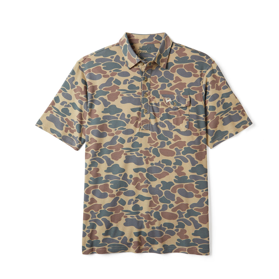Flying Birdie Polo - Camo