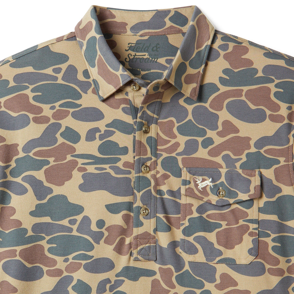 Flying Birdie Polo - Camo