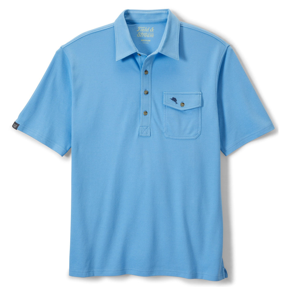 Flying Birdie Polo - Light Blue