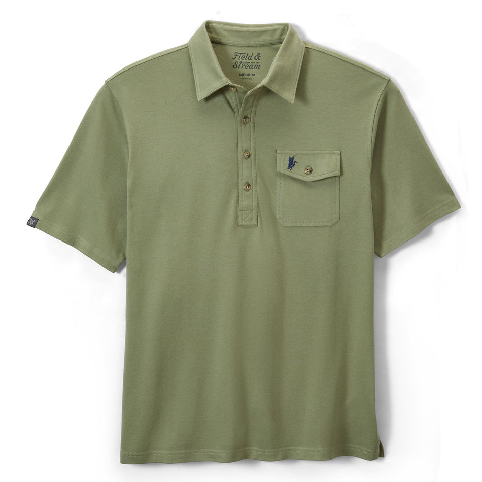 Flying Birdie Polo - Olive