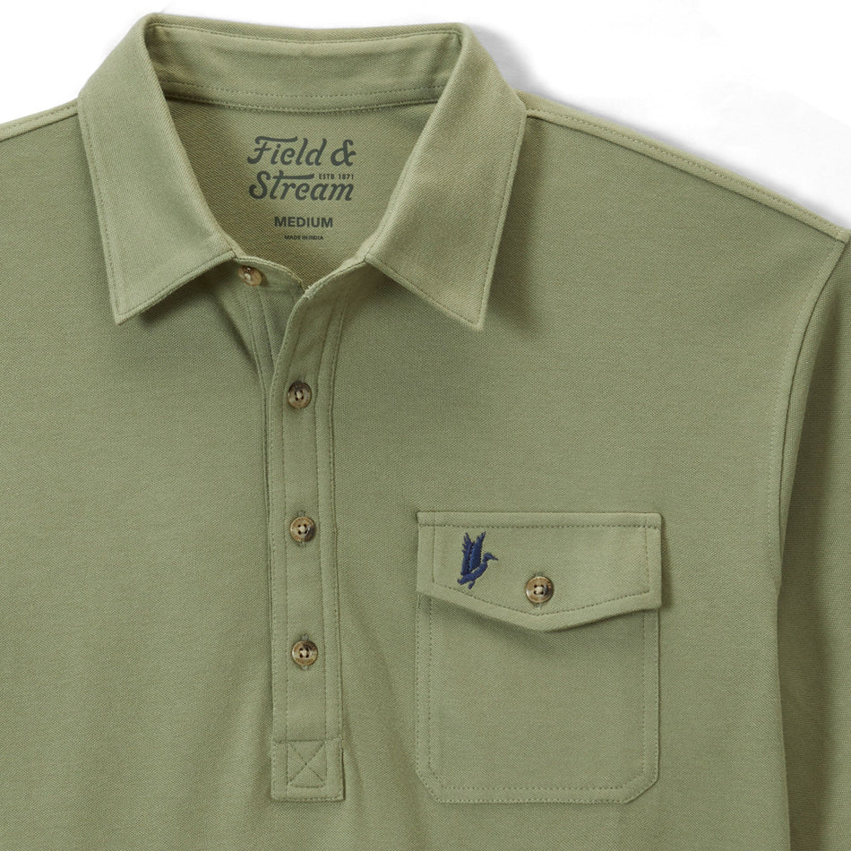 Flying Birdie Polo - Olive