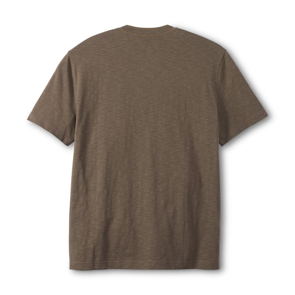 Hemingway Short Sleeve Henley Brown