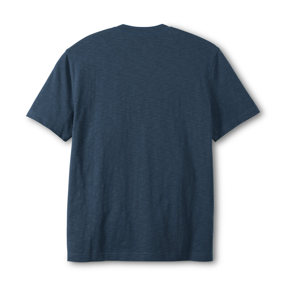Hemingway Short Sleeve Henley Navy Blue