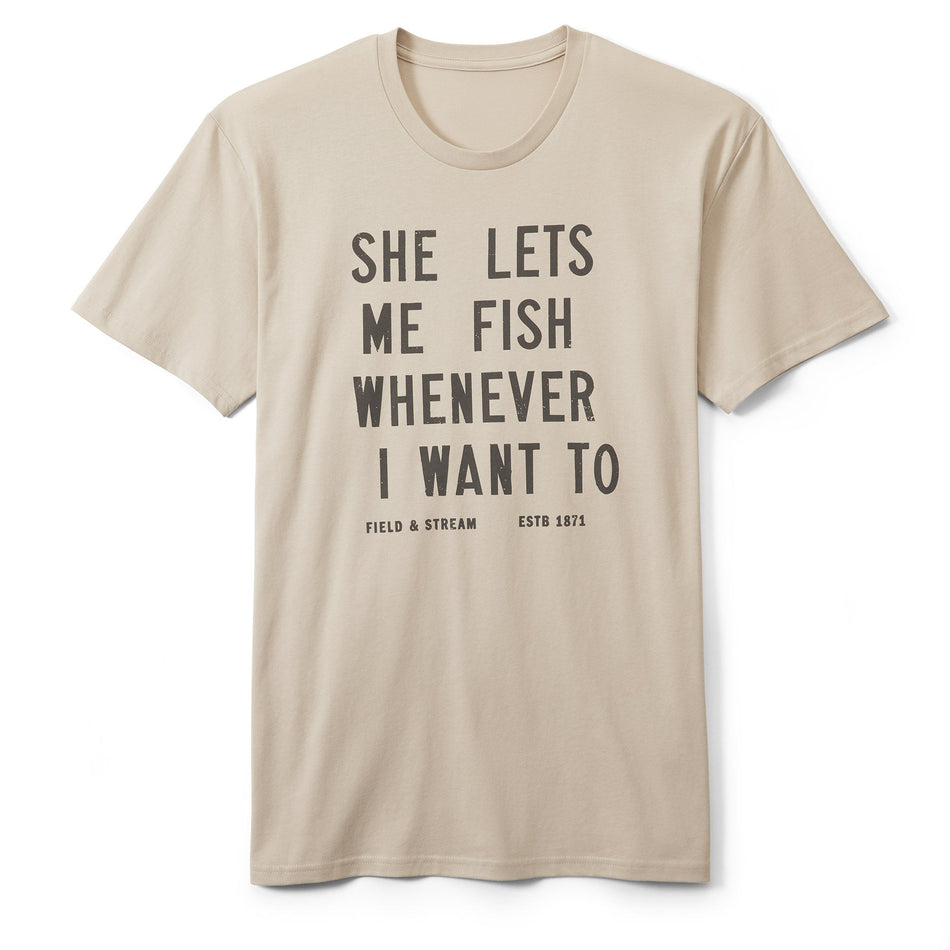 Mo Fish Tee - Ivory