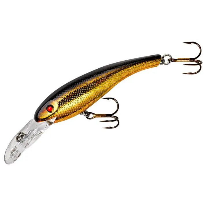Cordell Coton Wally Diver 2 1/2″ – Leurre De Pêche Noir Chromé, Tout Neuf Sous Blister