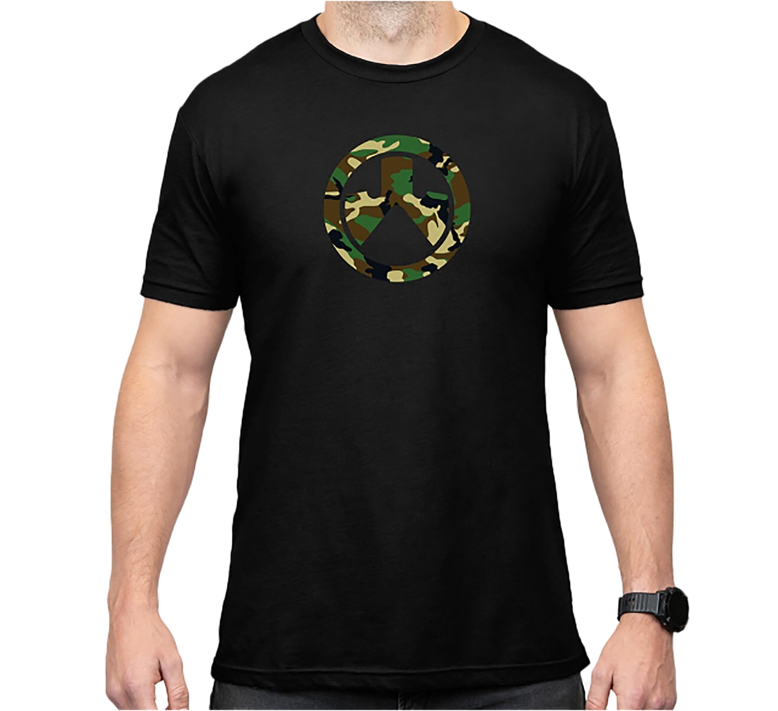 Magpul Camo Black T-Shirt - Front