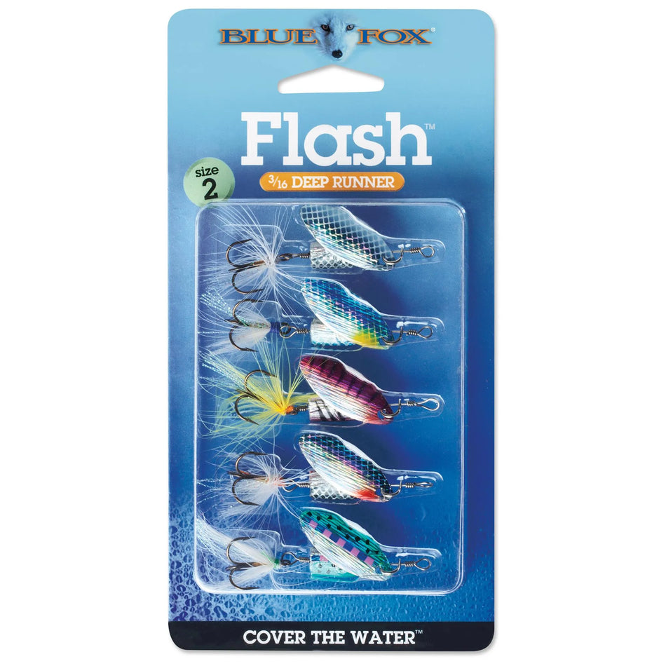 Blue Fox Cast Champ Deep Runner Spoon  Kit - 5 Pack